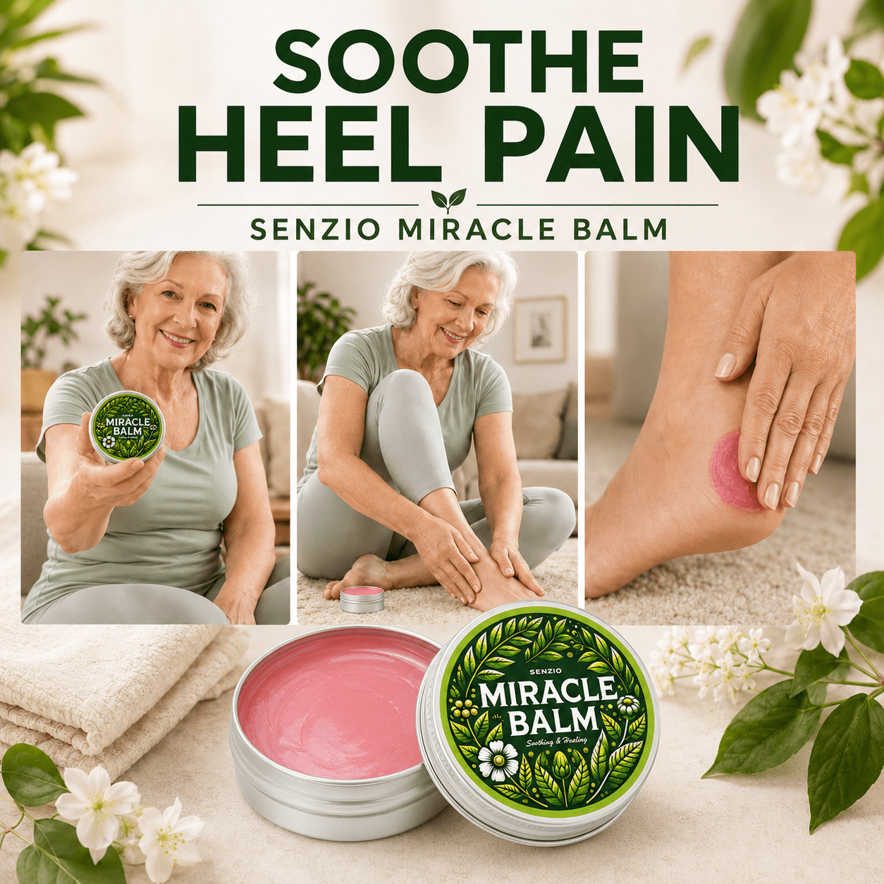 Miracle Balm™ – Mjukgörande Balm för Trötta Fötter