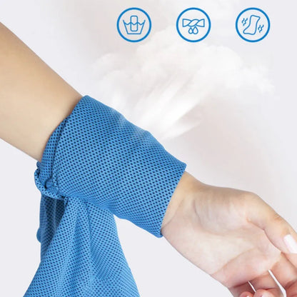 KylFlex™ – Kylande Handduk med Flaska