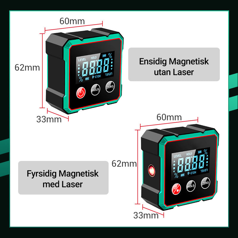 PrecisionBeam med elektronisk laser