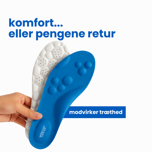Svenska Hälsosulan™- Eliminerar fotvärk och ger omedelbar avlastning för häl och rygg