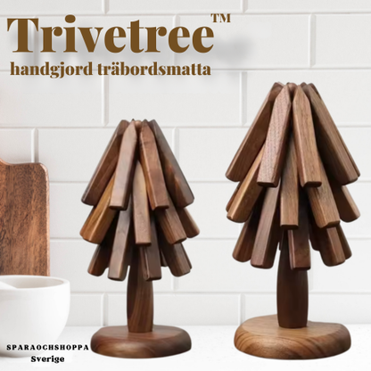 Trivetree™ – Bordsunderlägg i trä och värmetåliga bordsunderlägg