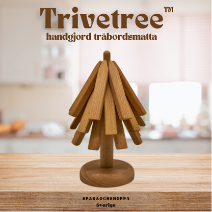 Trivetree™ – Bordsunderlägg i trä och värmetåliga bordsunderlägg