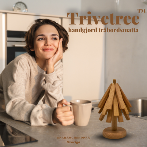 Trivetree™ – Bordsunderlägg i trä och värmetåliga bordsunderlägg