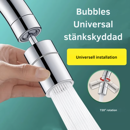 FlexiStröm| Roterbar kranadapter med dubbla vattenlägen – sparar vatten och ökar trycket.