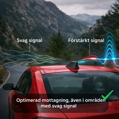 ProWave Hajfena - kombinerar en elegant design med en verklig förbättring av radiomottagningen.