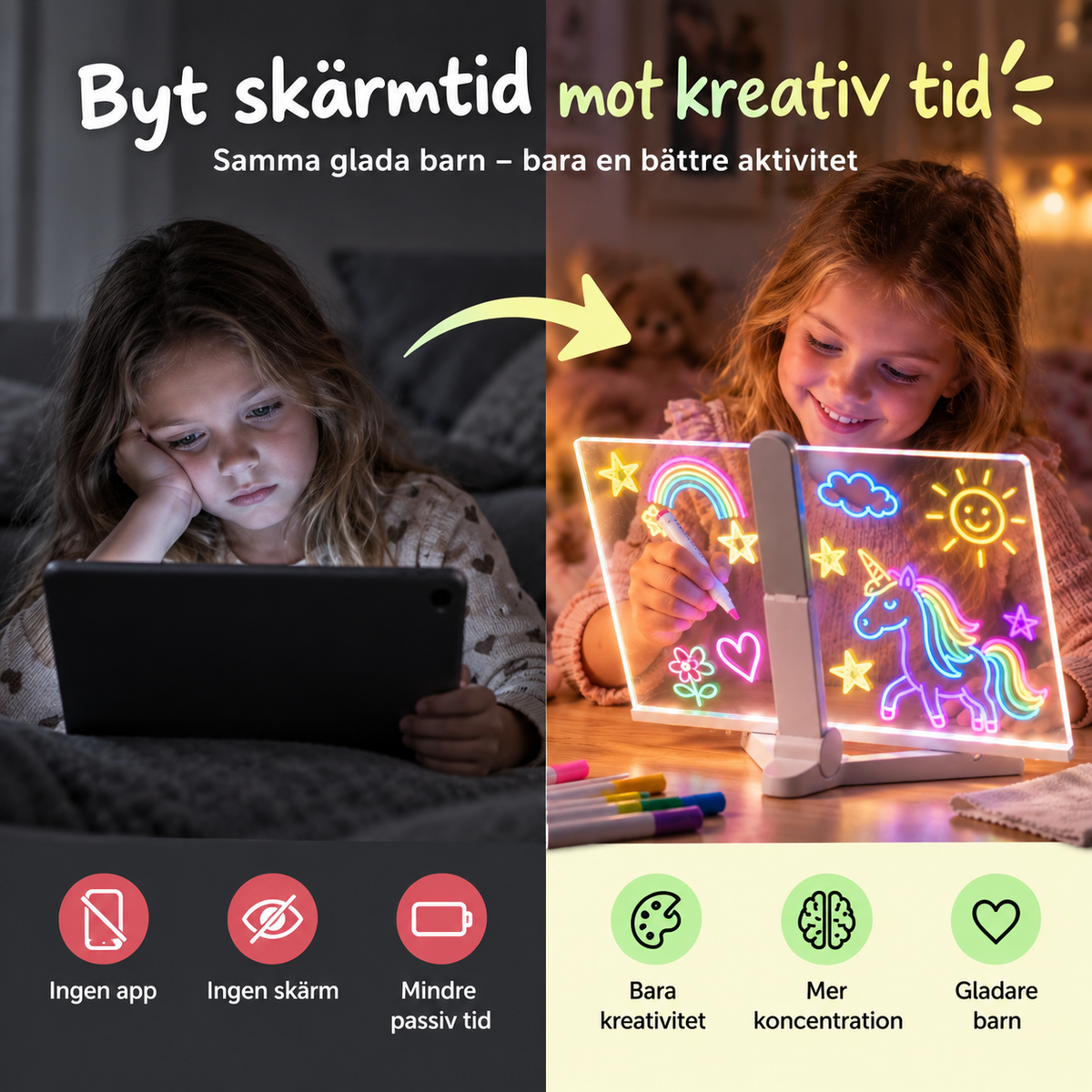 LysRita™ – Kreativ lek utan skärm