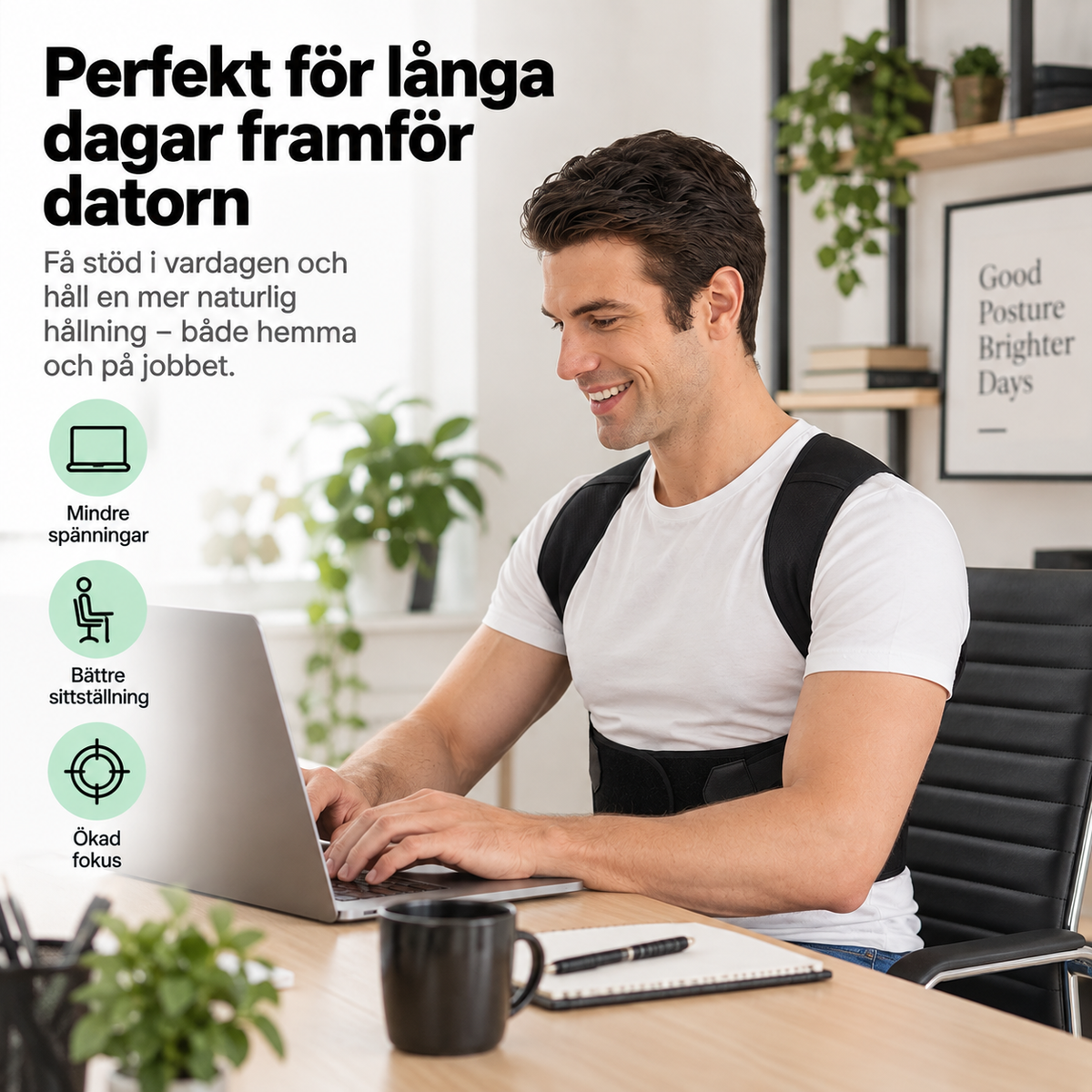 Hållningsstöd – För en rakare och mer bekväm hållning