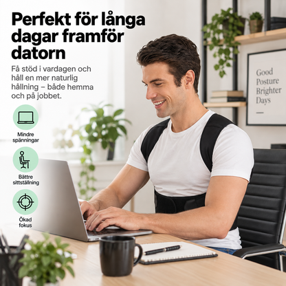 Hållningsstöd – För en rakare och mer bekväm hållning