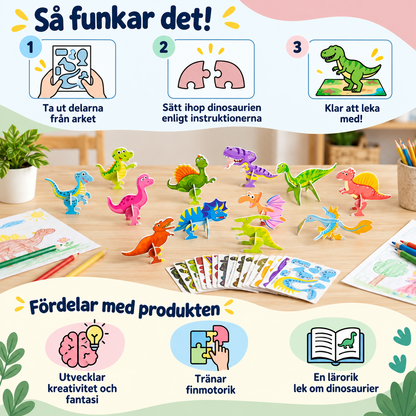 PusselKul™ – Kreativt 3D-pussel för barn