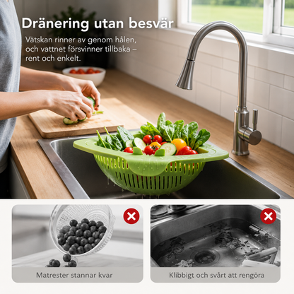 DiskHörn™ – Förvandla hörnet vid diskhon till smart förvaring och effektiv avrinning