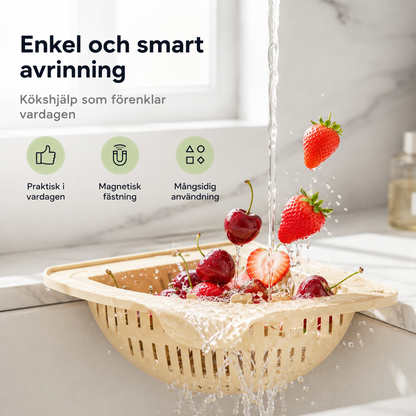 DiskHörn™ – Förvandla hörnet vid diskhon till smart förvaring och effektiv avrinning