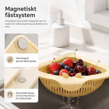 DiskHörn™ – Förvandla hörnet vid diskhon till smart förvaring och effektiv avrinning