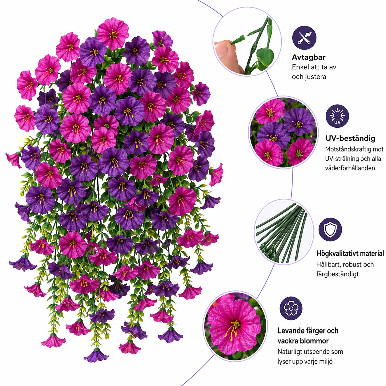 EvigBlom™ – där silkeslena blomblad dansar i solen och skapar en magisk atmosfär