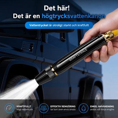 KraftStråle™ – professionell rengöringskraft direkt från din trädgårdsslang
