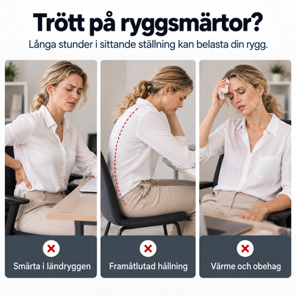 RyggRo™ – bekvämare stöd för långa dagar i stolen