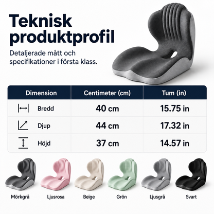 RyggRo™ – bekvämare stöd för långa dagar i stolen