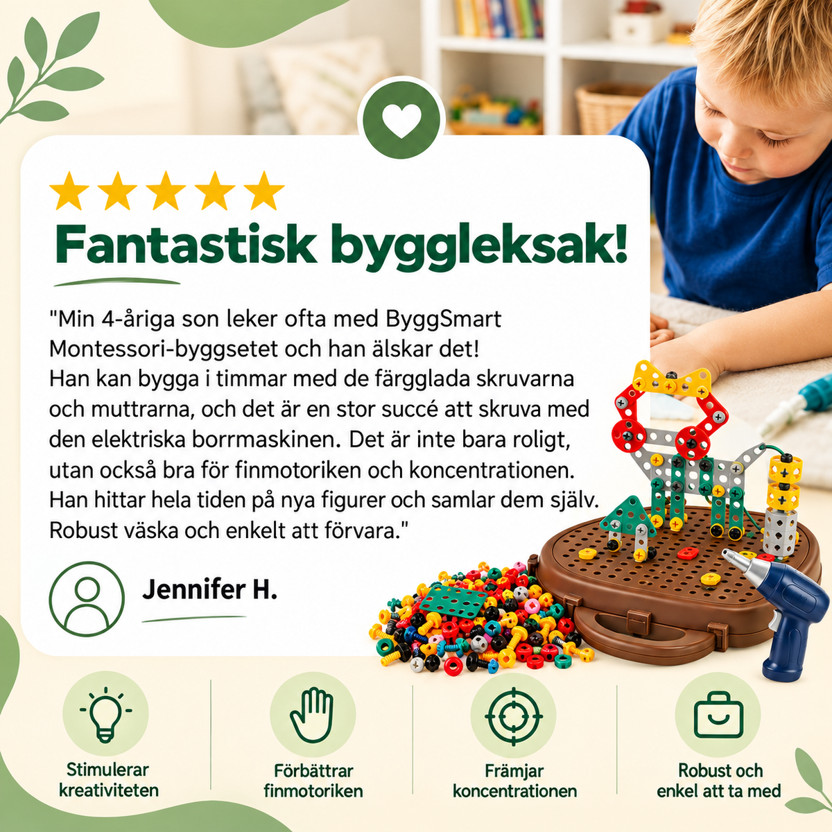 ByggSmart™ – Bygg, lek &amp; upptäck
