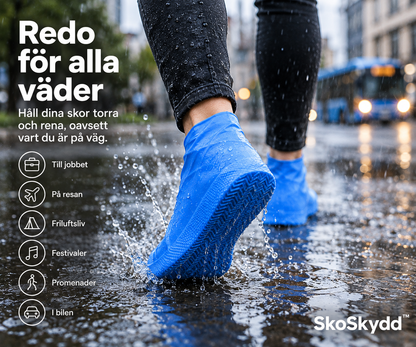 SkoSkydd™ – Skydda dina skor mot regn, lera och smuts