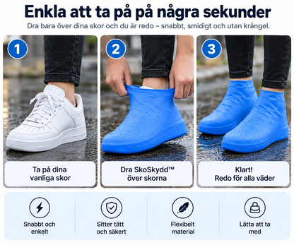 SkoSkydd™ – Skydda dina skor mot regn, lera och smuts