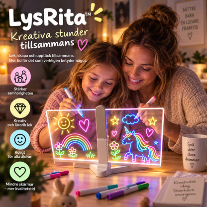LysRita™ – Kreativ lek utan skärm