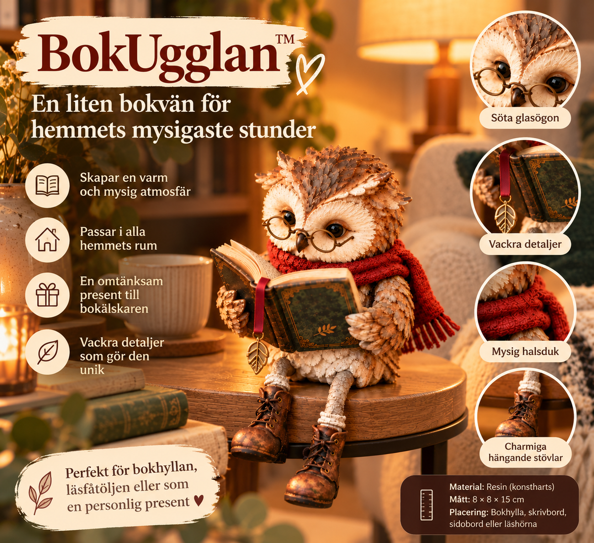 BokUgglan™ – En personlig present till bokälskaren