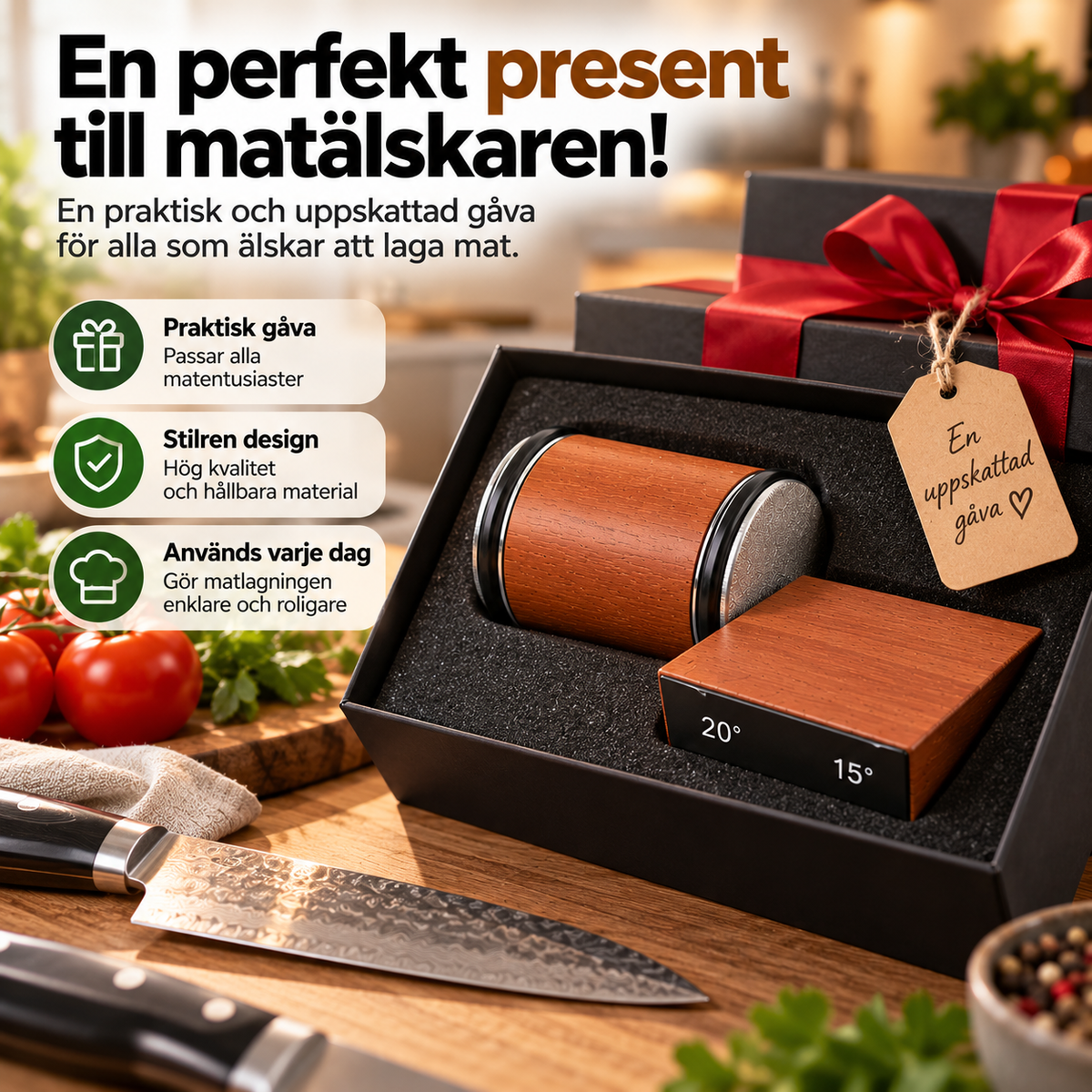 Sharpy™ – Ge dina knivar skärpan tillbaka!