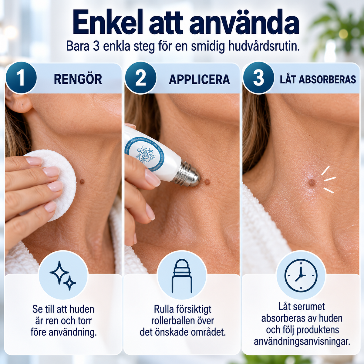 HudPrecision™ – Precisionsserum med smidig roll-on