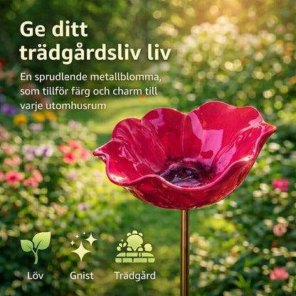 NordicBloom™ – Botanisk vattenstation för fåglar, bin och fjärilar