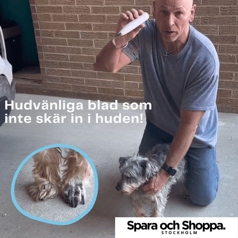 TassTrim™ - Tyst och säker tass-trimmer för din hund