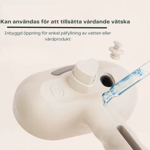 Dampbørste til hunde og katte – skånsom udredning og hårfjerning