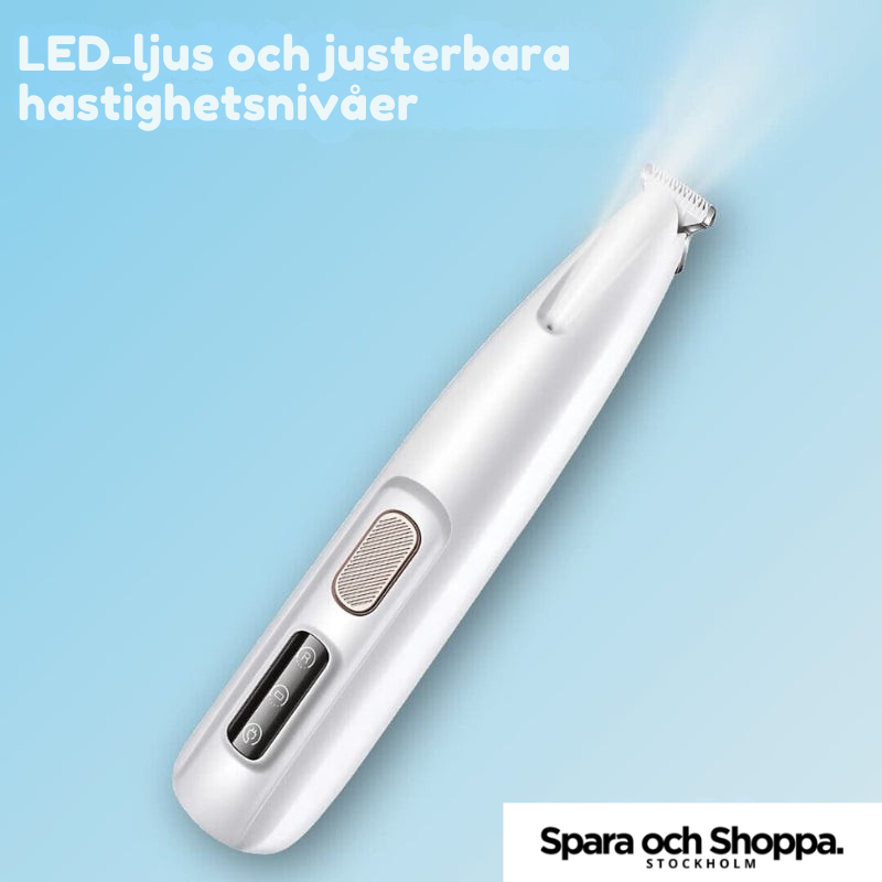 TassTrim™ - Tyst och säker tass-trimmer för din hund