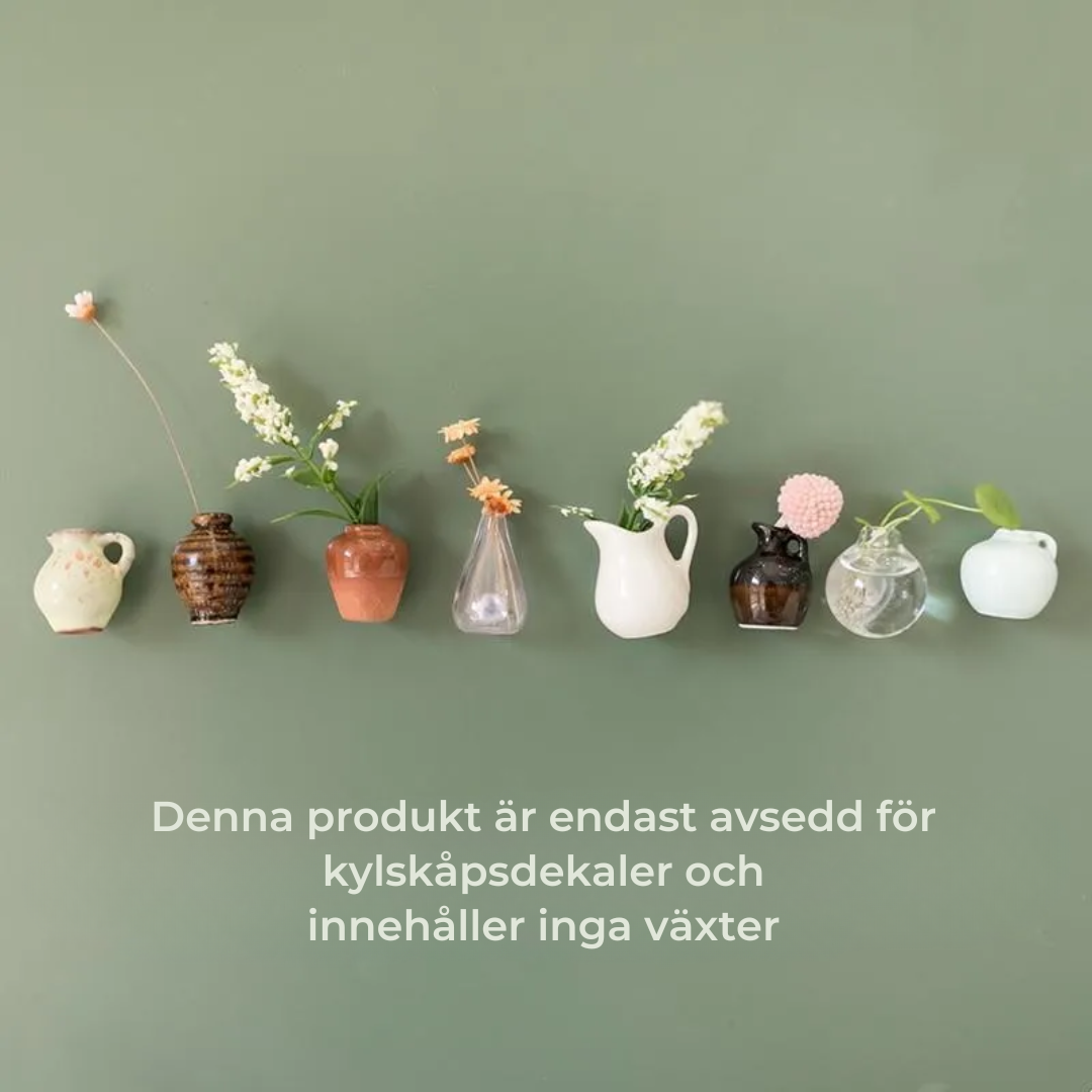 Magnatvas™ – Litet blomvas till kylskåpet