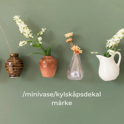 Magnatvas™ – Litet blomvas till kylskåpet