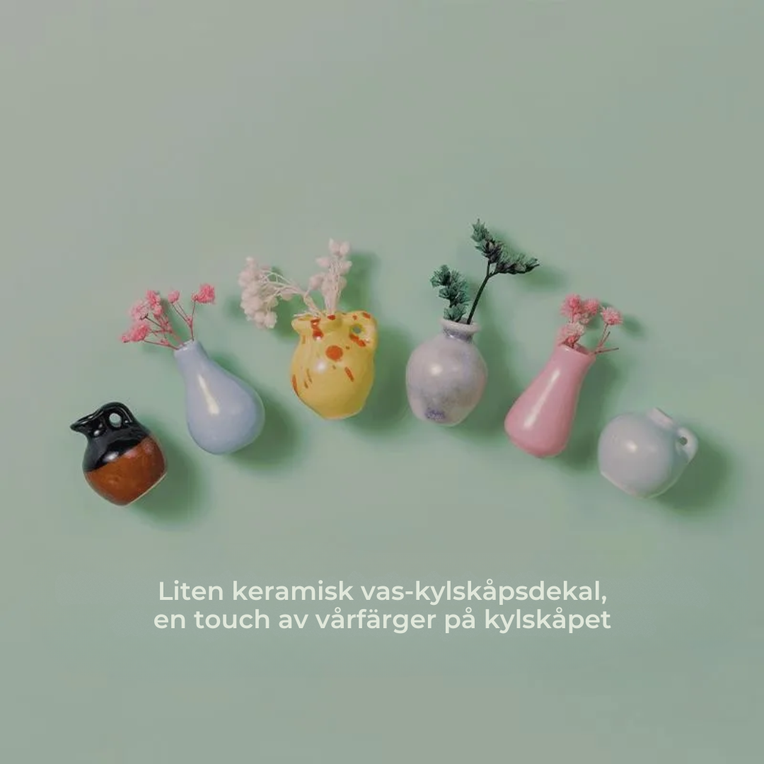 Magnatvas™ – Litet blomvas till kylskåpet