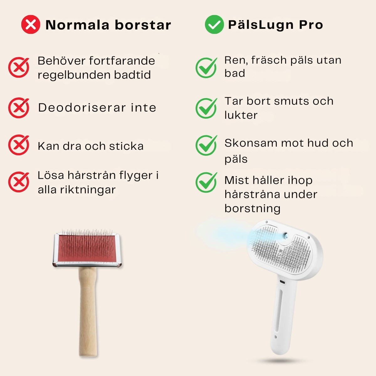 PälsLugn Pro  Professionell pälsvård hemma