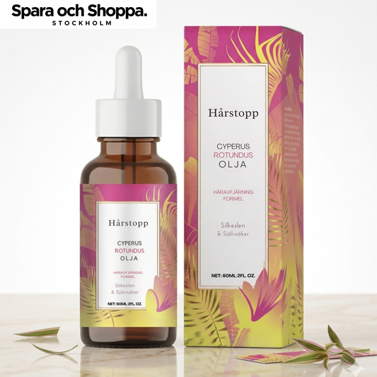Hårstopp™ – Sluta raka dig varje dag och hämma hårväxten naturligt