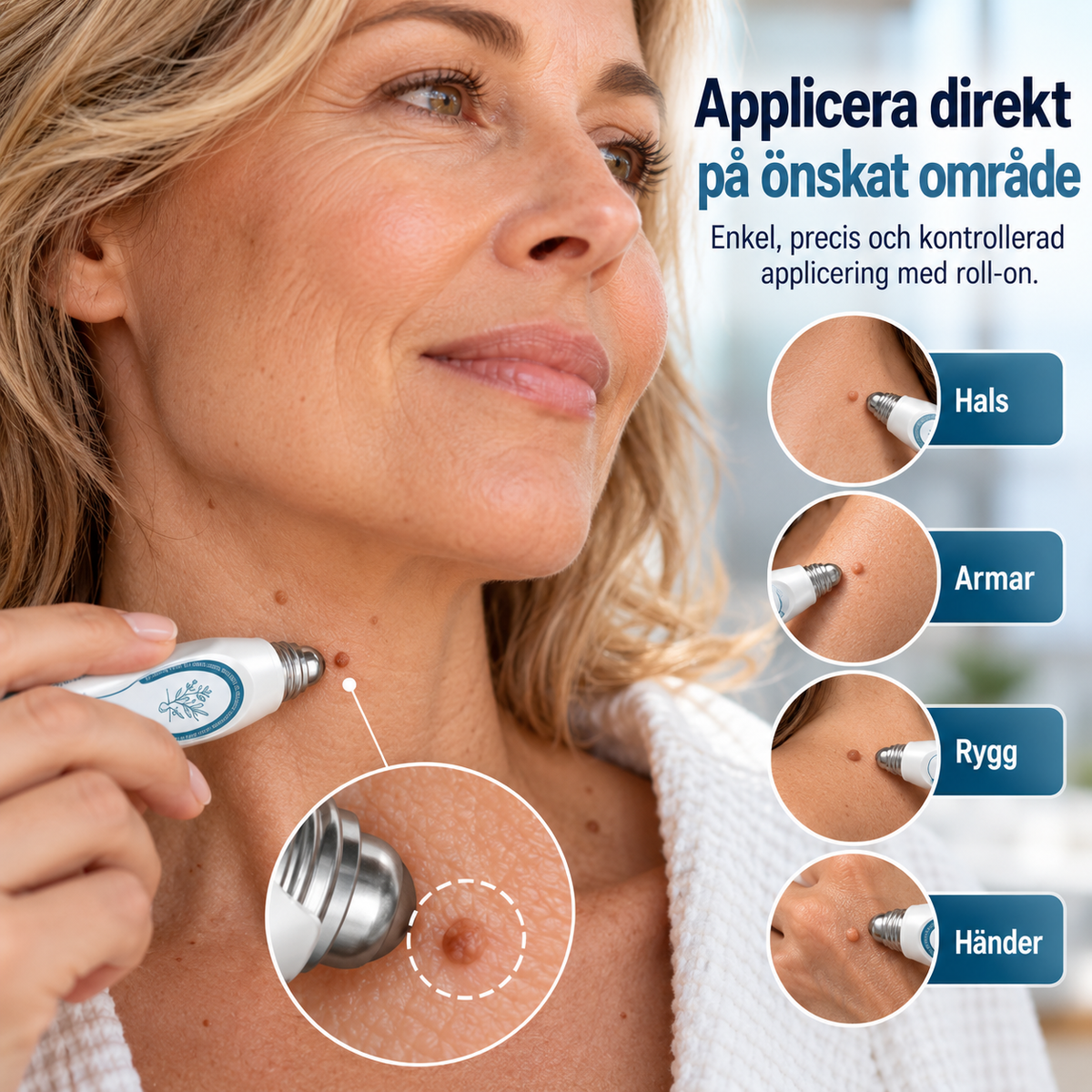 HudPrecision™ – Precisionsserum med smidig roll-on