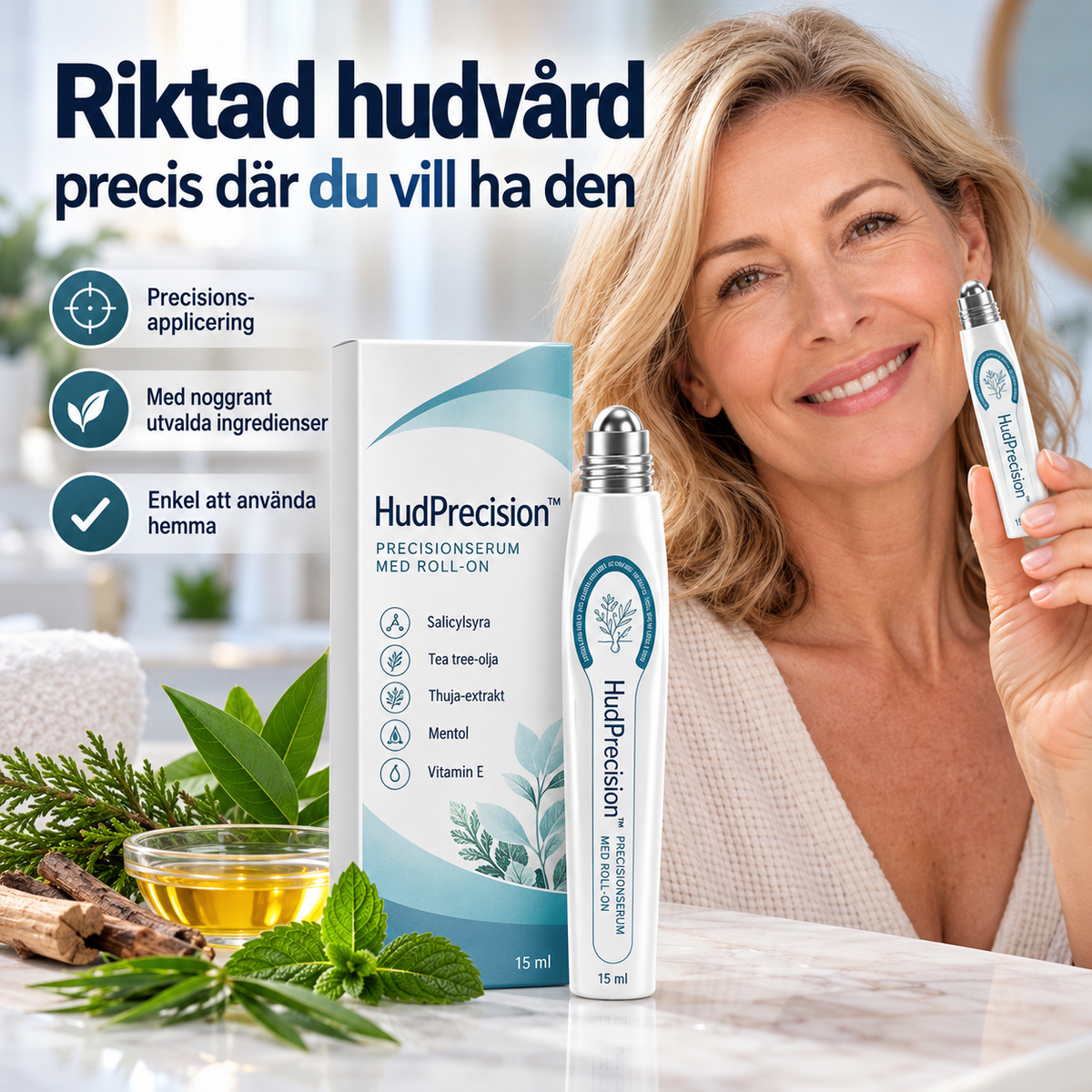 HudPrecision™ – Precisionsserum med smidig roll-on