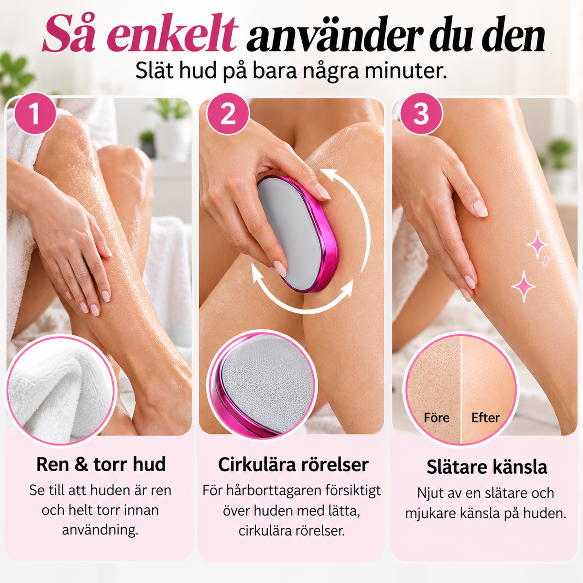 Hårborttagare – Slät hud på ett enkelt sätt