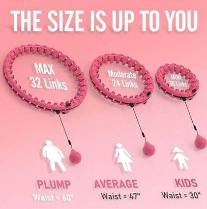Hulapro Smart Fit Hula Hoop