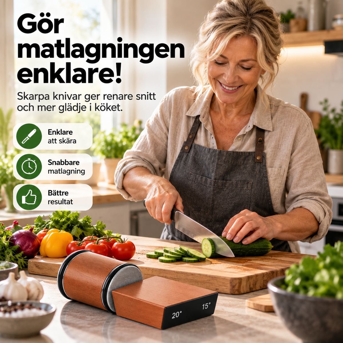 Sharpy™ – Ge dina knivar skärpan tillbaka!