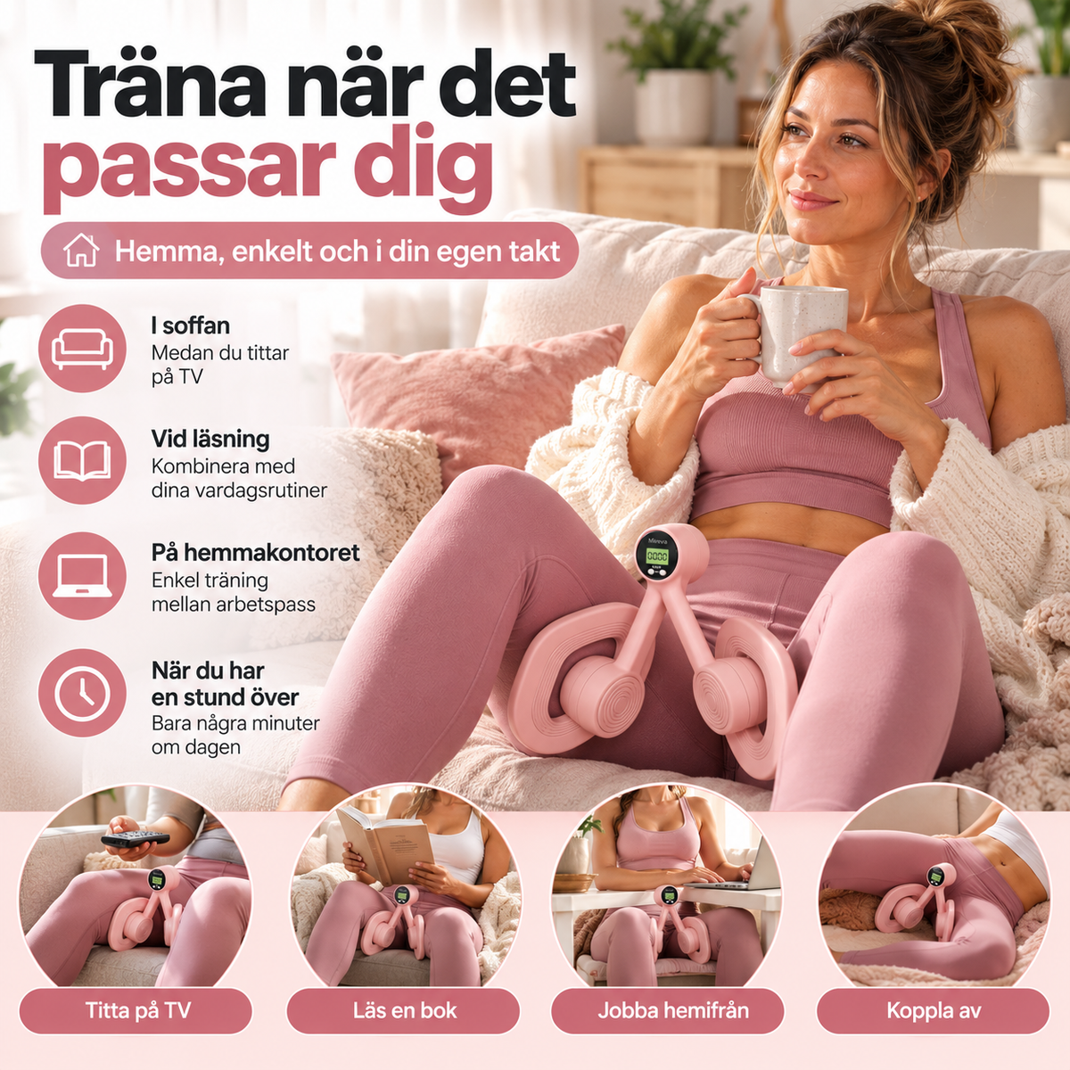 BäckenFlex™ – Enkel träning för bäckenbotten & lår