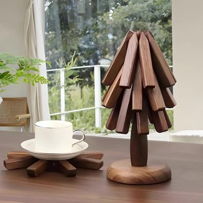 Trivetree™ – Bordsunderlägg i trä och värmetåliga bordsunderlägg