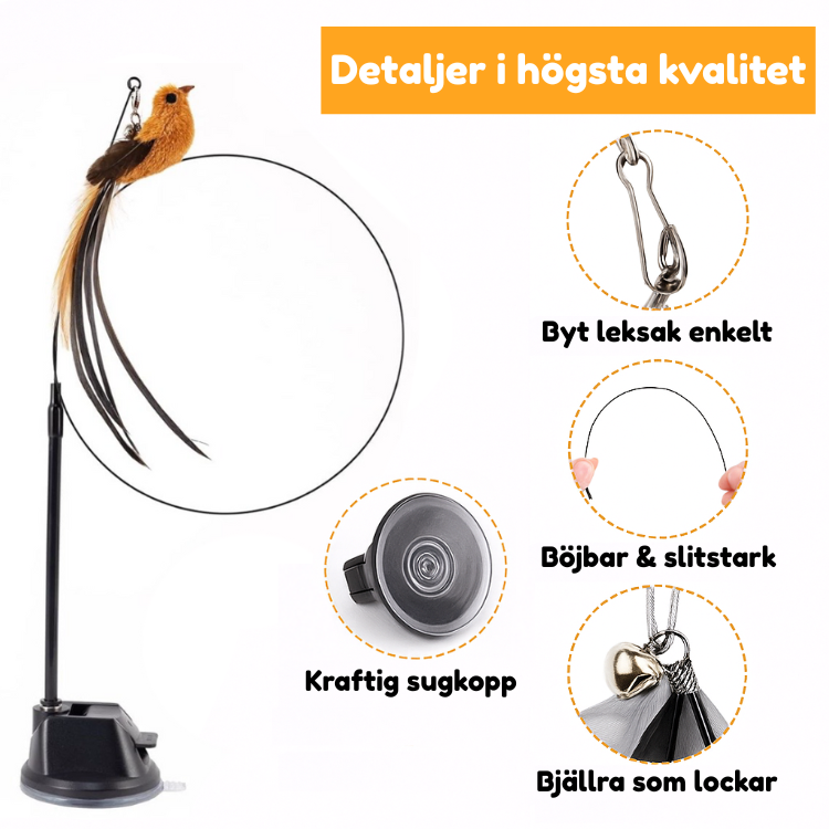 Jaktfågeln – För katter som älskar att jaga