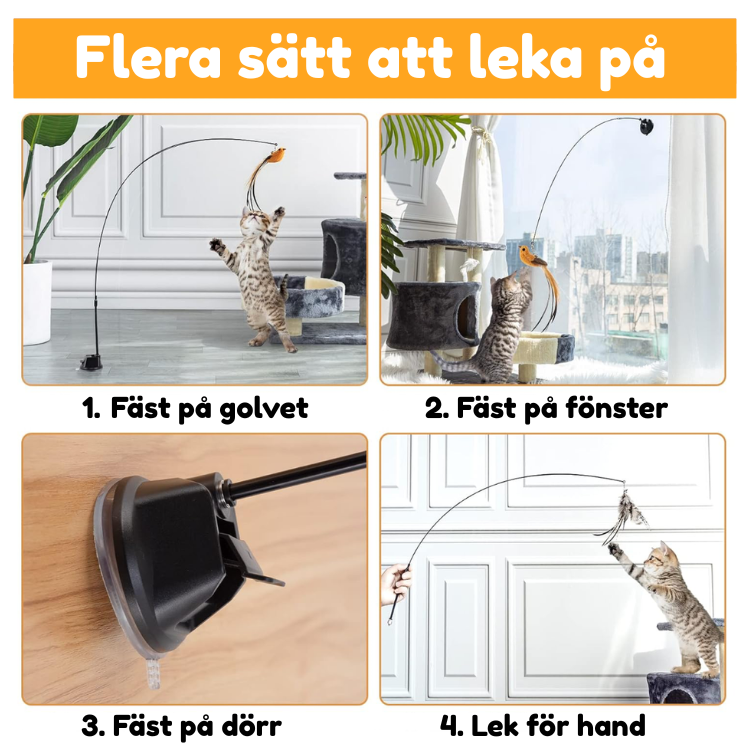 Jaktfågeln – För katter som älskar att jaga