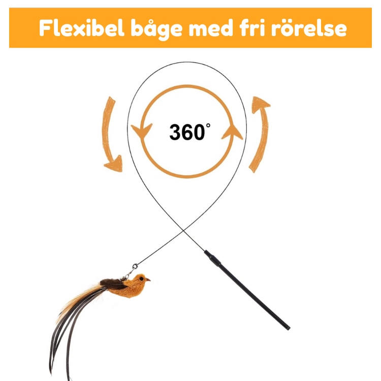 Jaktfågeln – För katter som älskar att jaga