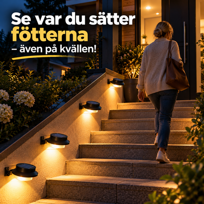 SolGlöd™ – Solcellsdriven utomhusbelysning