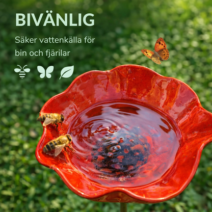 NordicBloom™ – Botanisk vattenstation för fåglar, bin och fjärilar