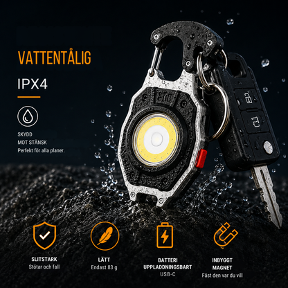 PocketPro™ – 8-i-1 Multiverktyg med LED-lampa