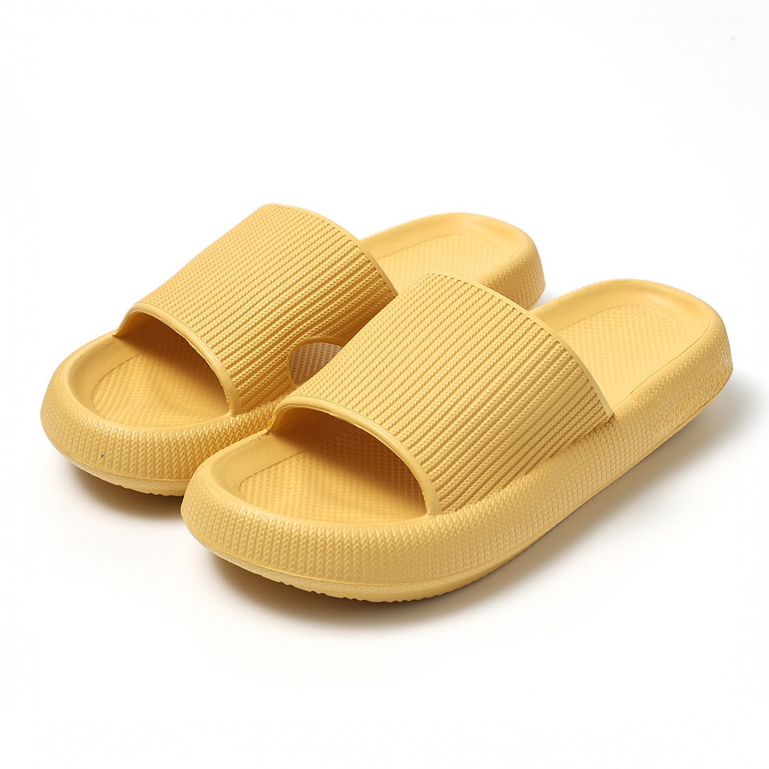 LyckaSteps™ - Den fjädrande badtoffeln som minskar trycket på lederna och känns som att gå på moln